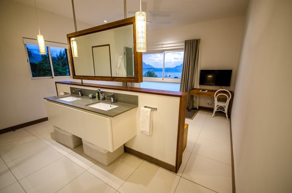 L'Escale 3 Bedrooms Sea View And Beachfront Suite By Dream Escapes Tamarin ภายนอก รูปภาพ